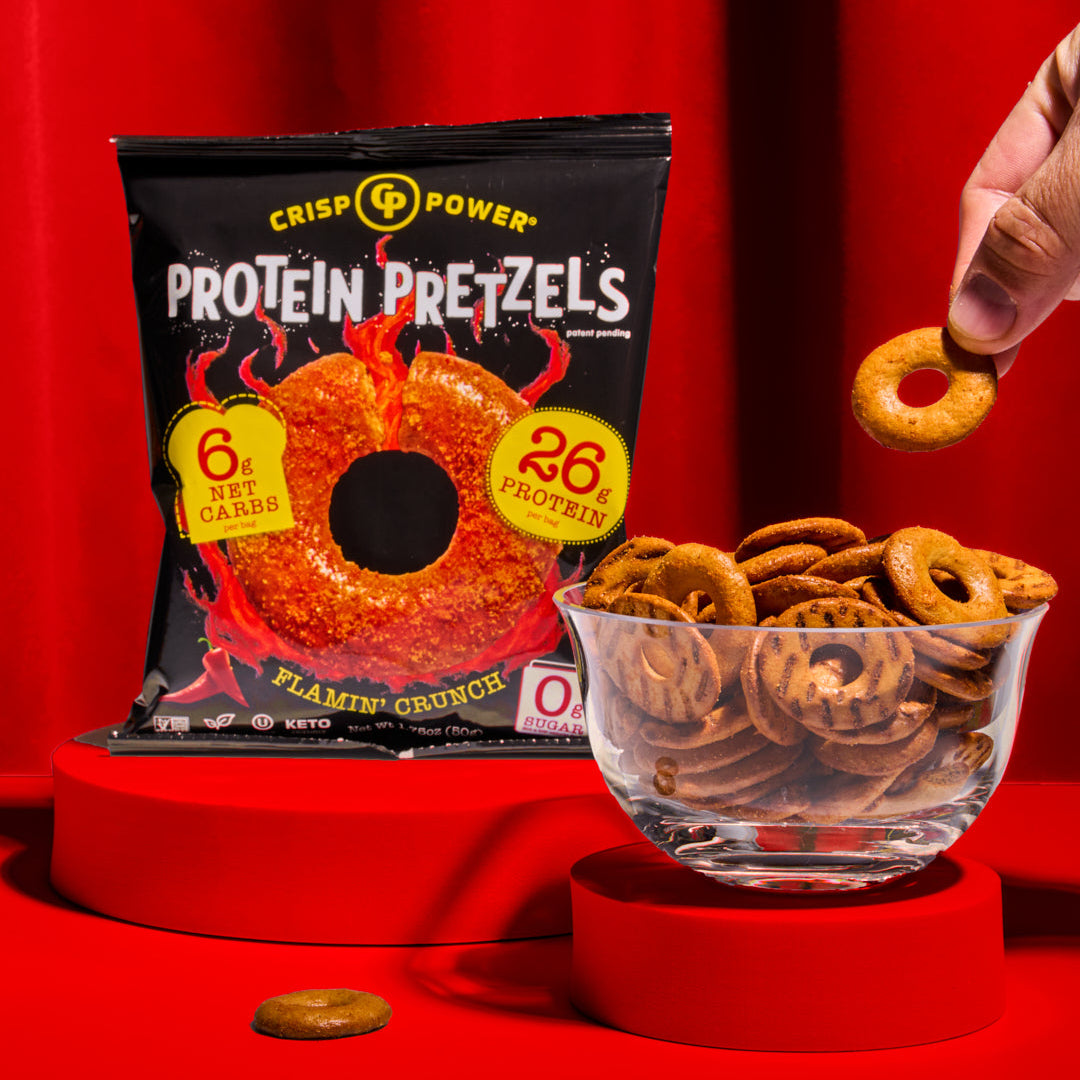 Flamin' Crunch - Protein Pretzels