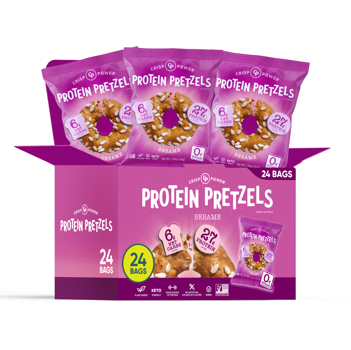 Sesame - Protein Pretzels