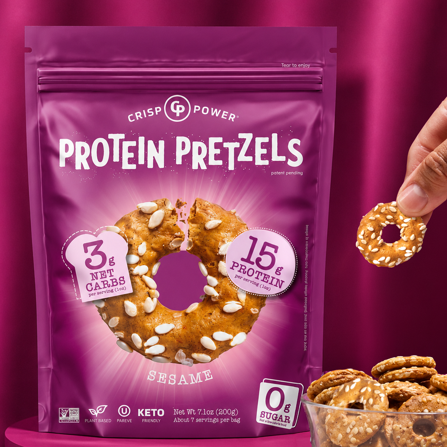 Sesame 7.1 Oz Bag - 3 Pack