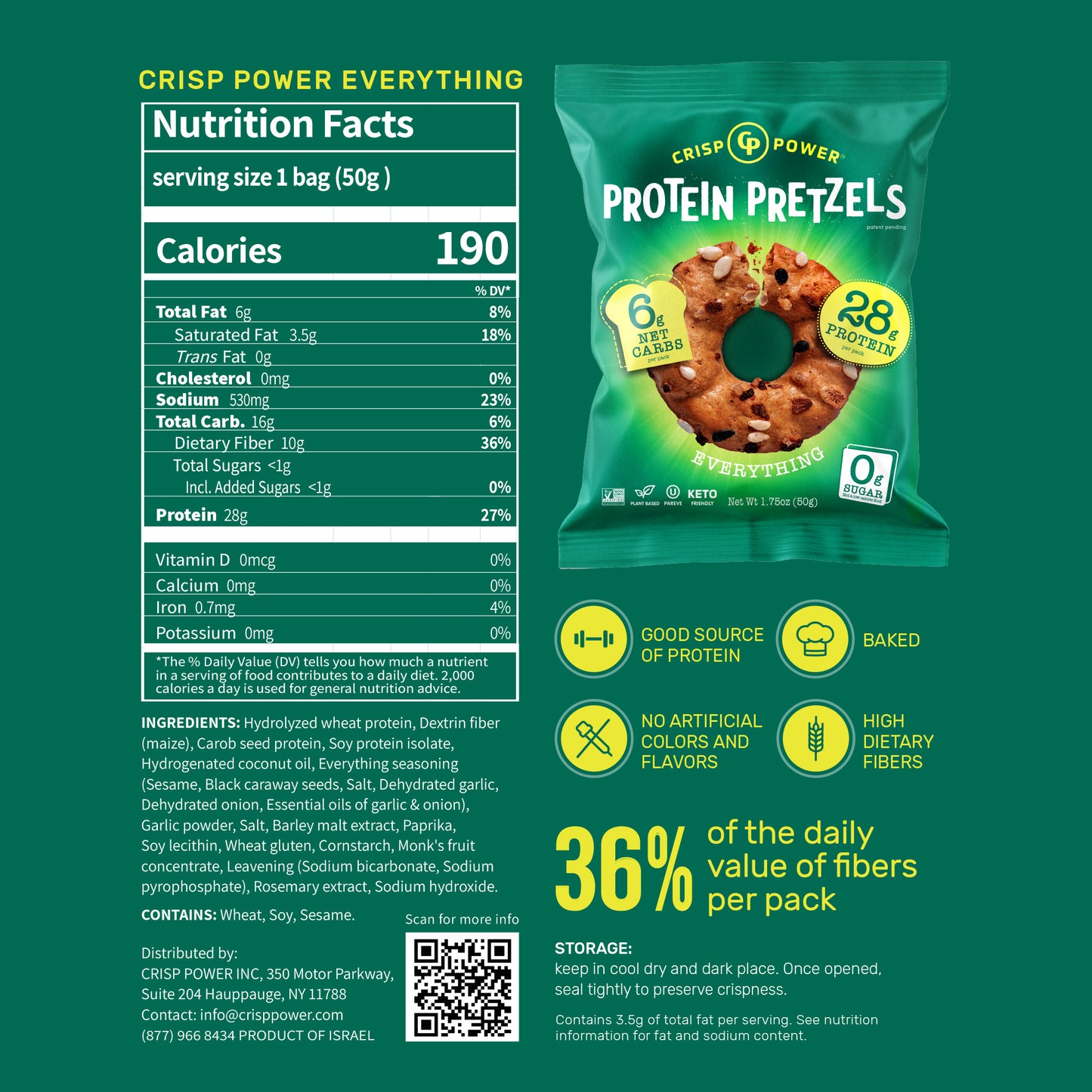 Variety Pack - Protein Pretzels