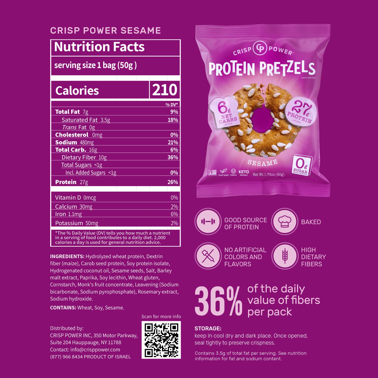 Variety Pack - Protein Pretzels
