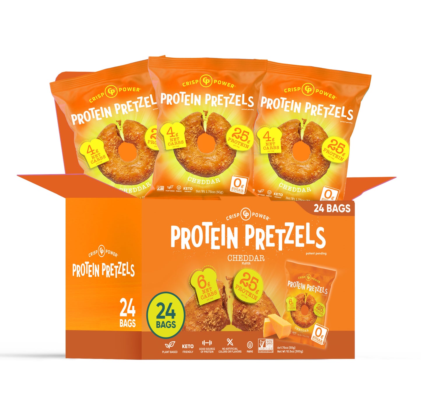 Cheddar - Protein Pretzels