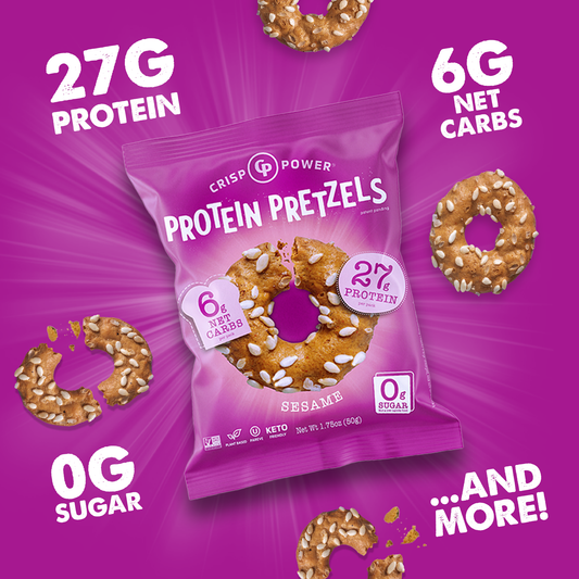 Sesame - Protein Pretzels