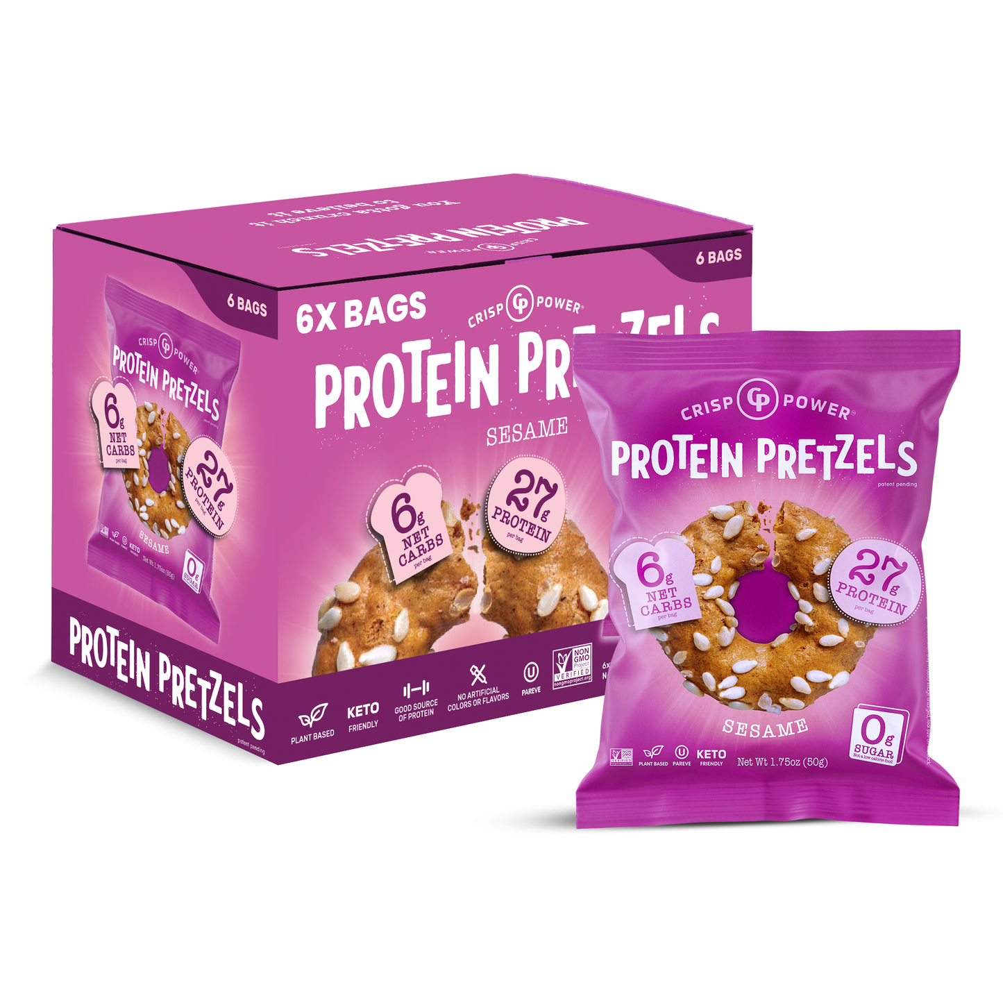 Sesame - Protein Pretzels