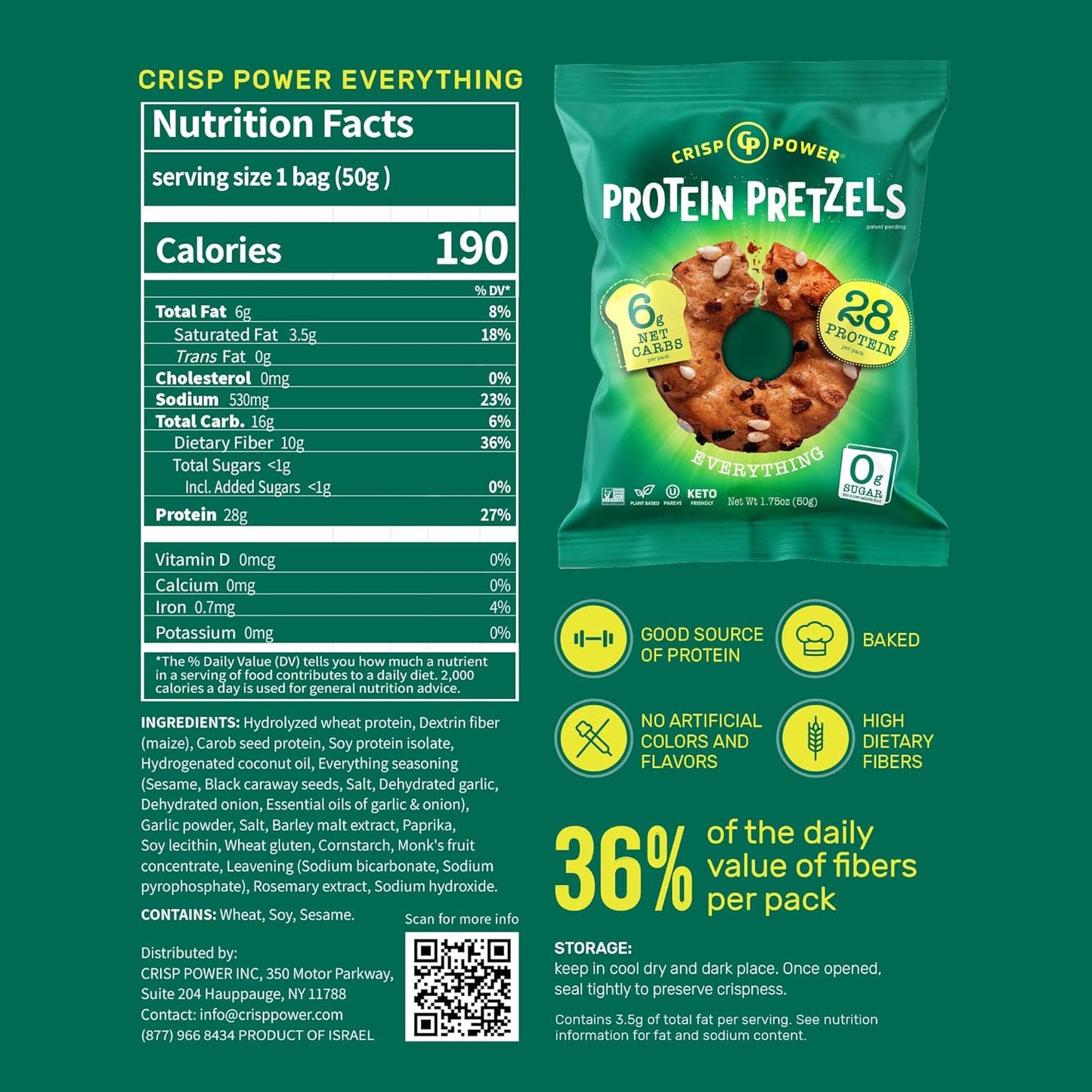 Everything - Protein Pretzels
