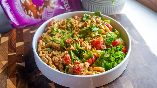 High Protein Big Mac Pasta Salad