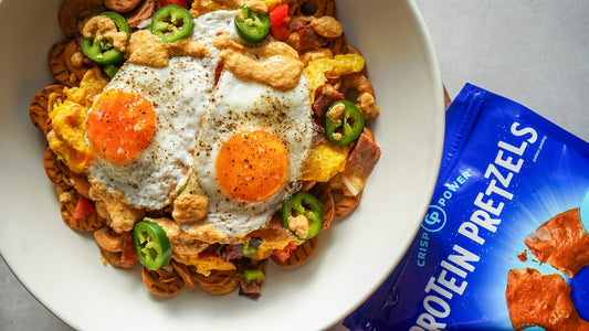 Loaded Protein Breakfast Nachos