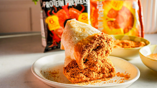 Protein Pretzel Carne Asada Burrito | Crisp Power