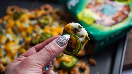 Everything Jalapeño Cheesy Protein Pretzel Bake