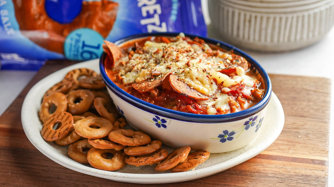 High Protein Pizza Dip