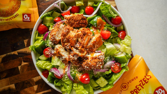 Honey Mustard Pretzel-Crusted Chicken Tenders