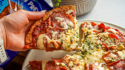 Protein Pretzel Pizza Crust