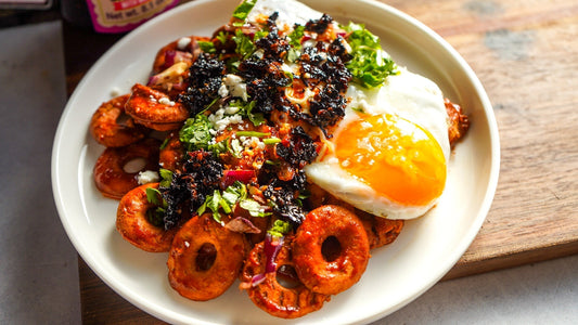 Protein Pretzel Chilaquiles