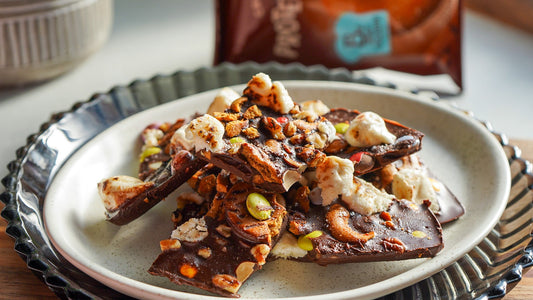 S'mores Protein Pretzel Bark | Crisp Power