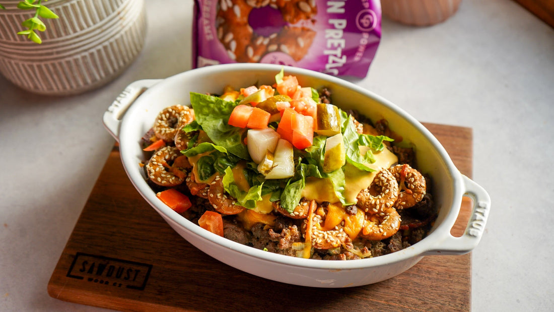 High Protein Burger Casserole