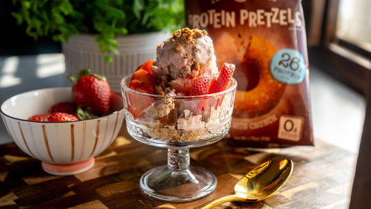 Strawberry Cheesecake Protein Ice Cream