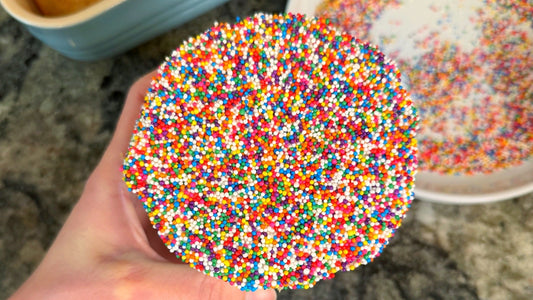Cinnamon Crunch Dot Cake