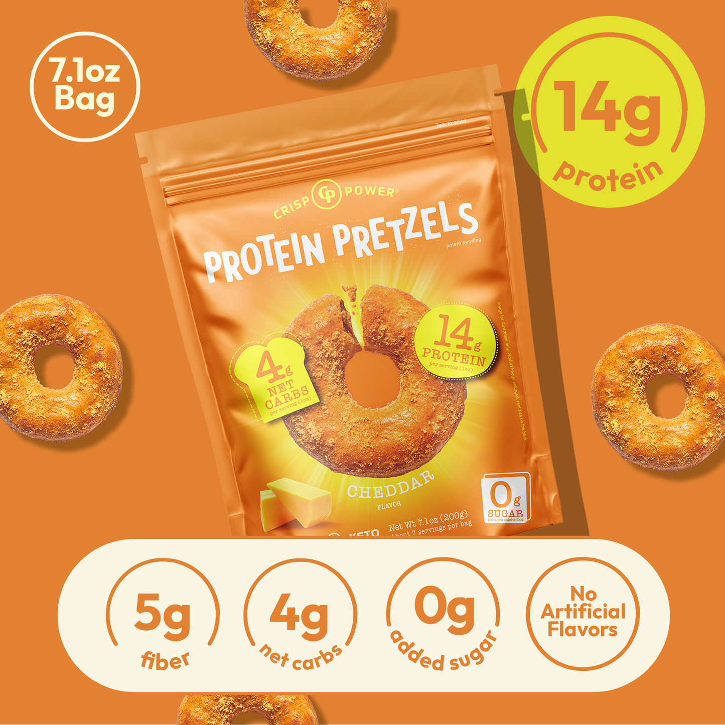 Cheddar 7.1 Oz Bag - 3 Pack