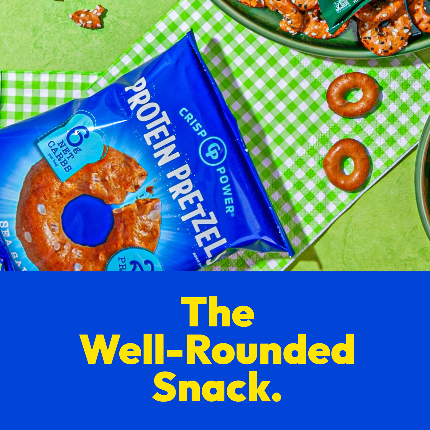 Sea Salt - Protein Pretzels