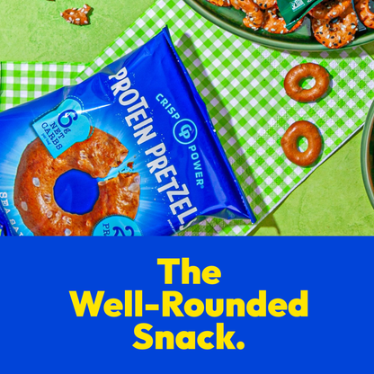 Sea Salt - Protein Pretzels