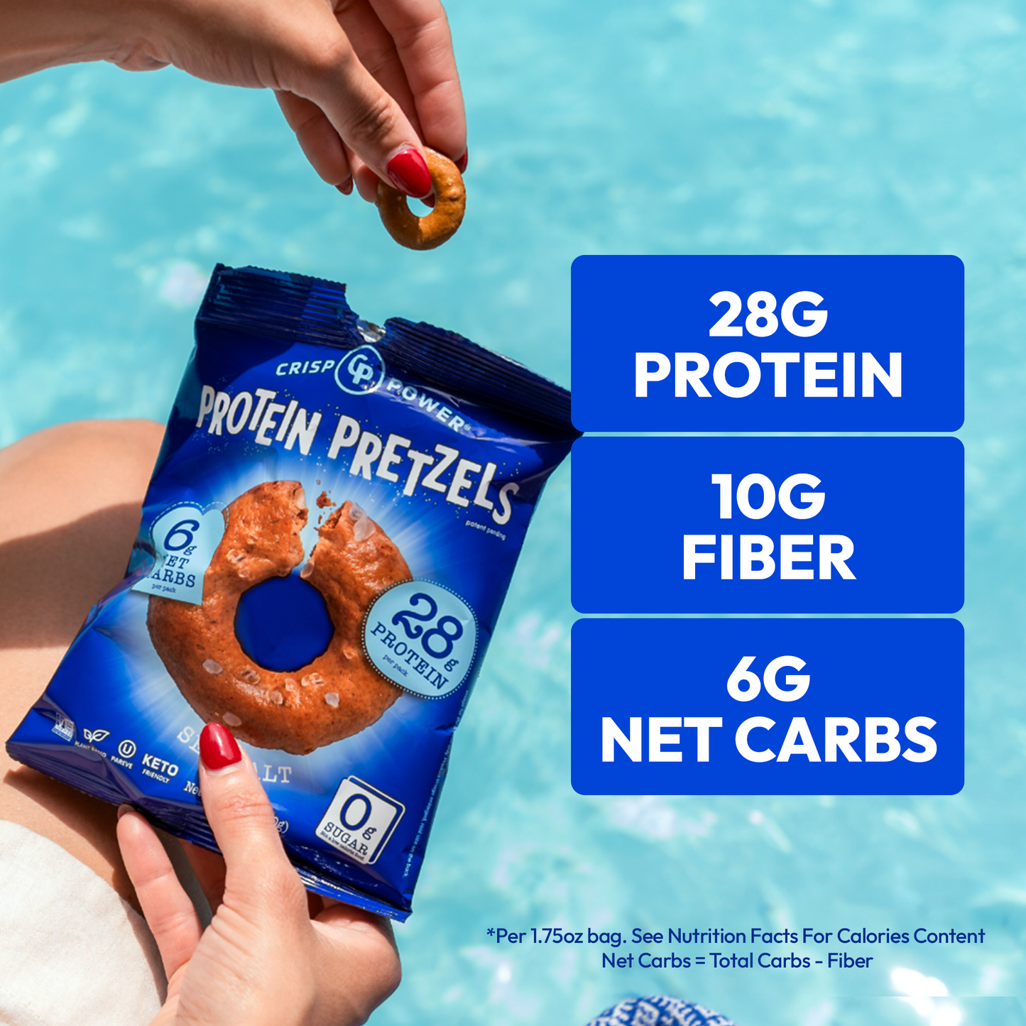 Sea Salt - Protein Pretzels