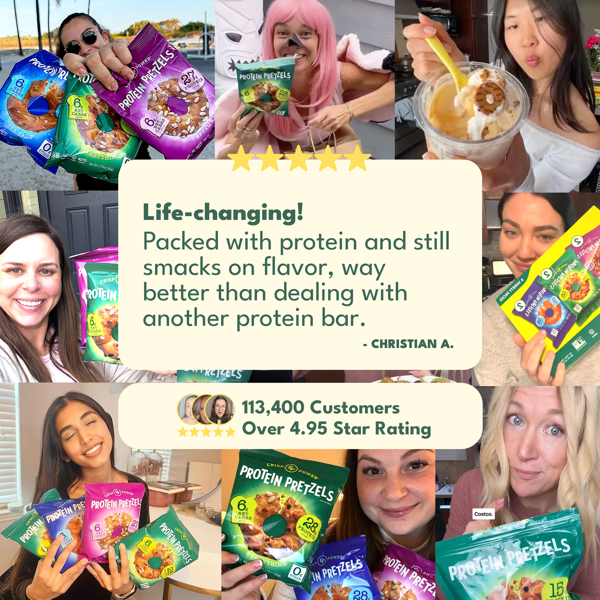 Cheddar - Protein Pretzels