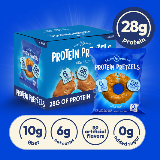 Sea Salt - Protein Pretzels