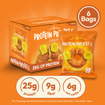 Cheddar - Protein Pretzels