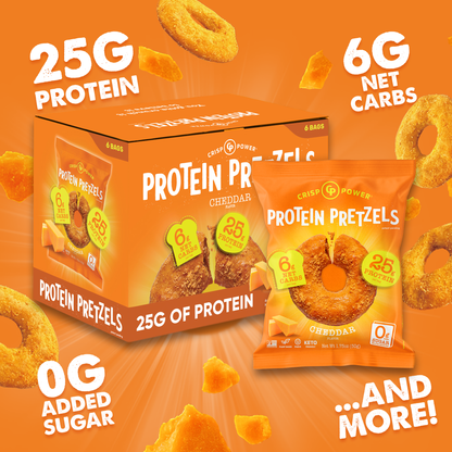 Cheddar - Protein Pretzels
