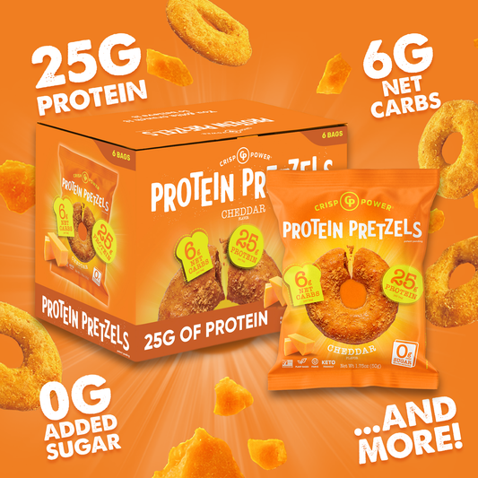 Cheddar - Protein Pretzels