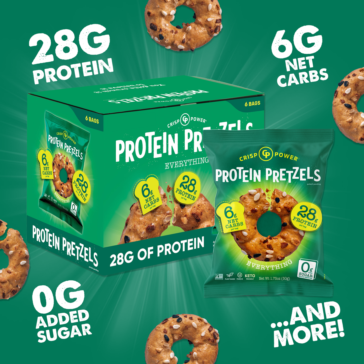 Everything - Protein Pretzels