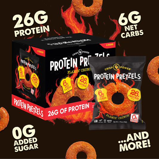 Flamin' Crunch - Protein Pretzels
