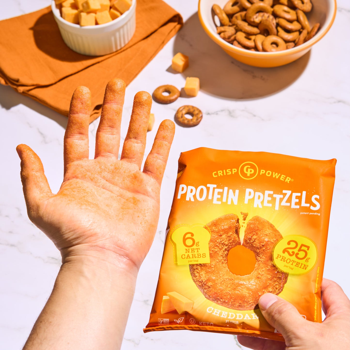 Cheddar - Protein Pretzels