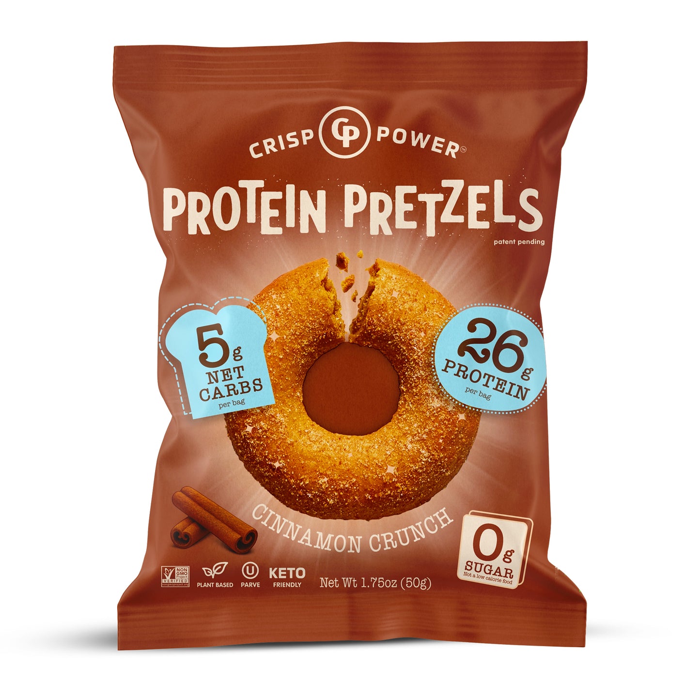 Cinnamon Crunch - Protein Pretzels